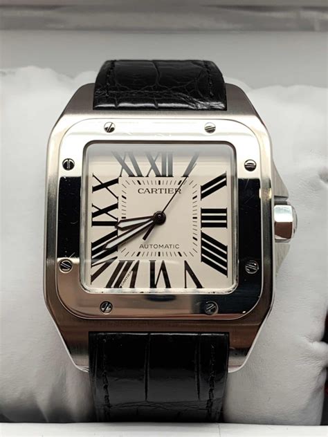 Santos Xl 100 / Used Cartier Santos 100 XL Chronograph - YouTube ...