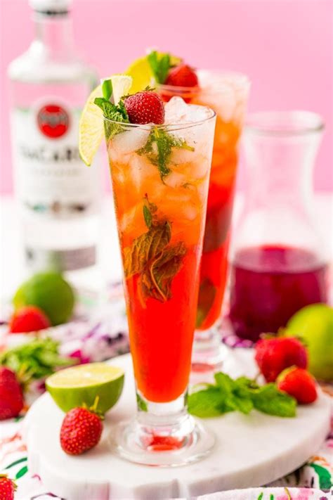 Strawberry Mojito Recipe - Sugar and Soul