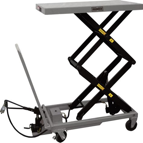 Roughneck Air/Hydraulic Lift Table Cart — 770-Lb. Capacity | Northern Tool + Equipment