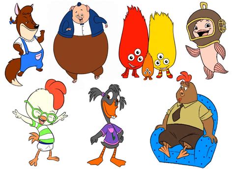 Chicken Little Characters by slinkysis3 on DeviantArt