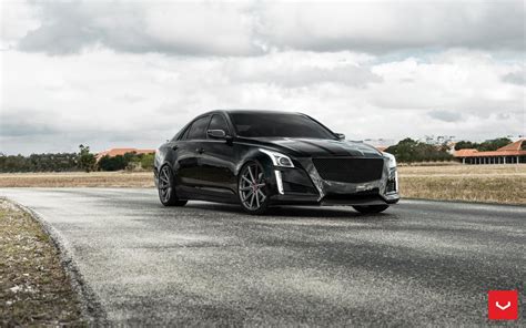 Black Ice: Sleek Cadillac CTS Gets a Custom Mesh Grille — CARiD.com Gallery