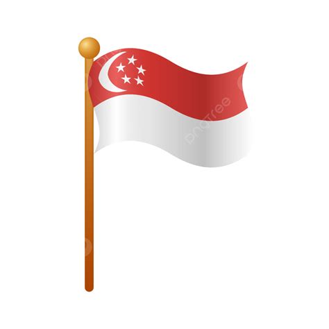 Singapore Flag, Singapore, Flag, Singapore Flag Background PNG and Vector with Transparent ...