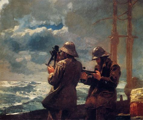 Eight Bells 1886 Painting | Homer Winslow Oil Paintings