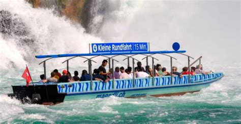 Rhine Falls: 15-Minute Boat Tour | GetYourGuide