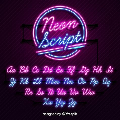 Imágenes de Tipografia 3d Neon - Descarga gratuita en Freepik