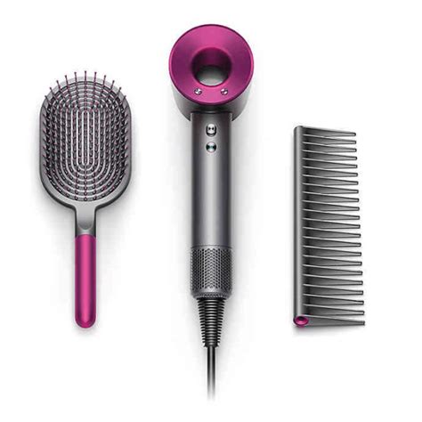 Dyson Supersonic Hair Dryer Fuchsia + Brush/Comb Kit | AIR MILES