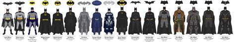 The Batman Live-Action Batsuit Evolution by efrajoey1 Batman 1966, Batman And Superman, Batman ...
