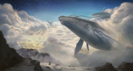 There is something about flying whales that looks majastic af! - Animals | Whale, Whale art ...