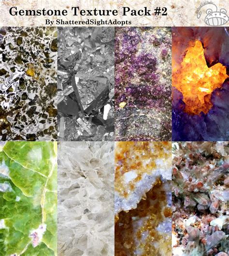 Gemstone Texture Pack #2 by SpookstressAdopts on DeviantArt