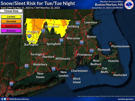 Mass. weather: Mass. weather: Storm could bring up to 4 inches of snow overnight Wednesday ...