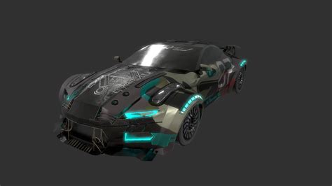 ArtStation - Cyberpunk Concept Car | Game Assets