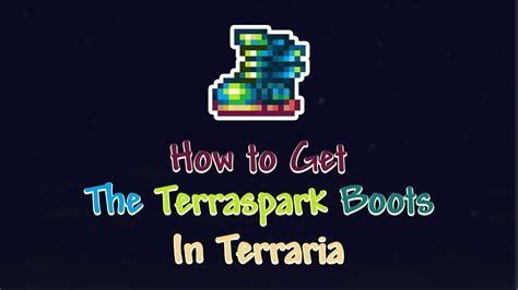 How To Get Terraspark Boots Terraria Tips & Guide - YouTube