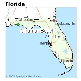 Miramar Beach Florida Map - Vikki Jerrilee