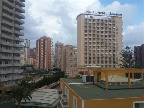 View from top balcony - Picture of Palm Court Apartments, Benidorm - TripAdvisor