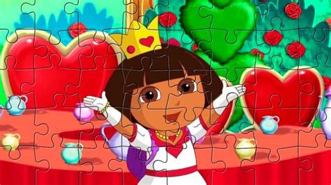 Dora the Explorer Amazing Puzzle Games For Kids | Puzzle games for kids ...