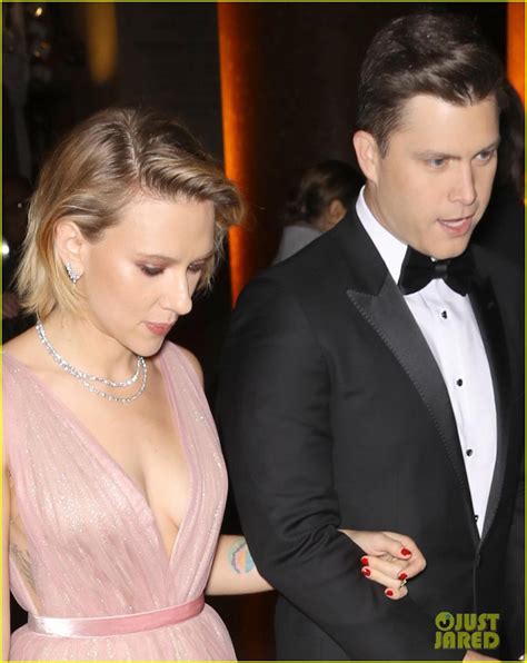 Scarlett Johansson & Colin Jost Couple Up for Museum of Natural History ...