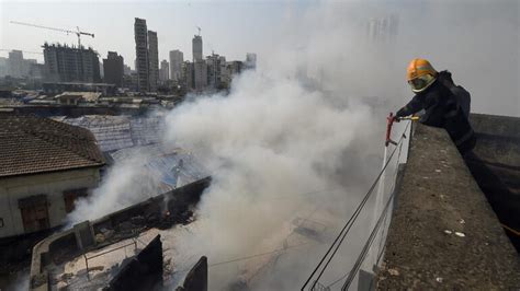 Massive fire in Mumbai building, eight injured - India News