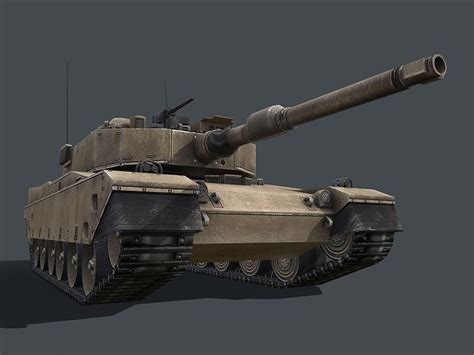 3D model Type 90 Main Battle Tank VR / AR / low-poly | CGTrader