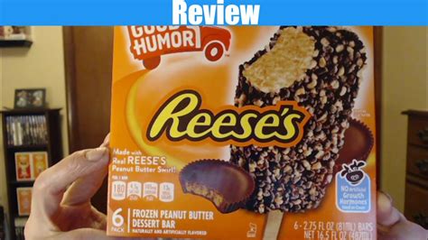 Reese's Ice Cream Bar (Review) - YouTube