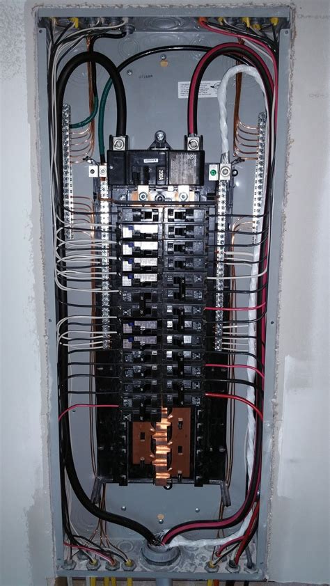 Square D 200 Amp Breaker Box Wiring Diagram