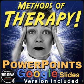 Psychology: Therapy PowerPoints / Google Slides + Guided Notes (Psychotherapy)