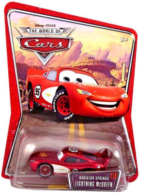 Disney Pixar Cars The World of Cars Series 1 Radiator Springs Lightning McQueen 155 Diecast Car ...