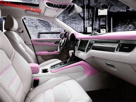 Pink Car Interior