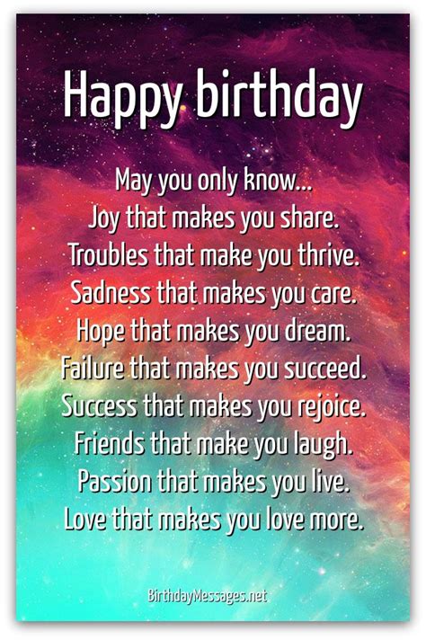 Inspirational Birthday Poems - Page 2