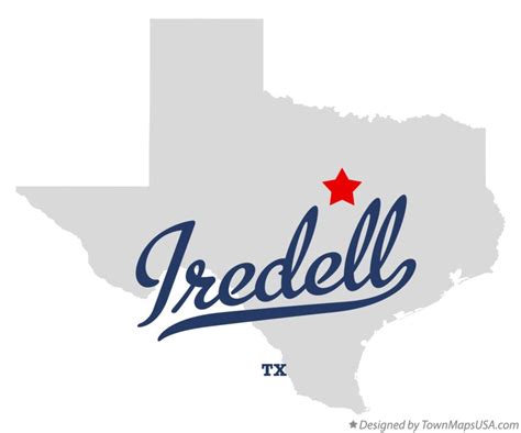 Map of Iredell, TX, Texas