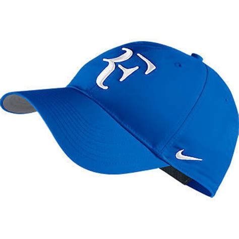 New Nike RF Roger Federer Hat Cap Soar / White Tennis Blue Dri Fit 371202-425 | eBay