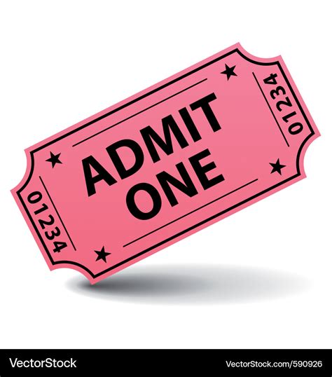 Admit One Ticket Image