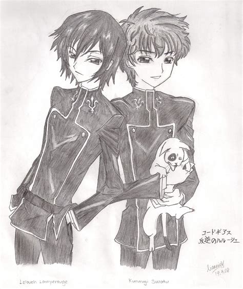 FanArt-Lelouch and Suzaku by wingsofblasphemy on DeviantArt