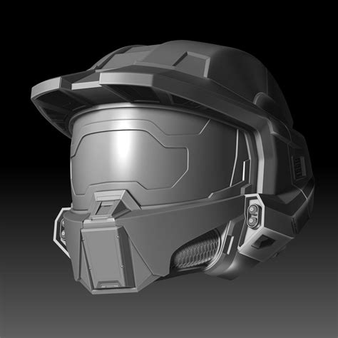 Master Chief Helmet Halo Infinite Fanmade 3D Printable Model | 3D Print ...