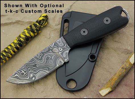 ESEE Knives: ESEE-Izula-DAMASCUS, Fixed Blade Every Day Carry General Purpose Knife with ...