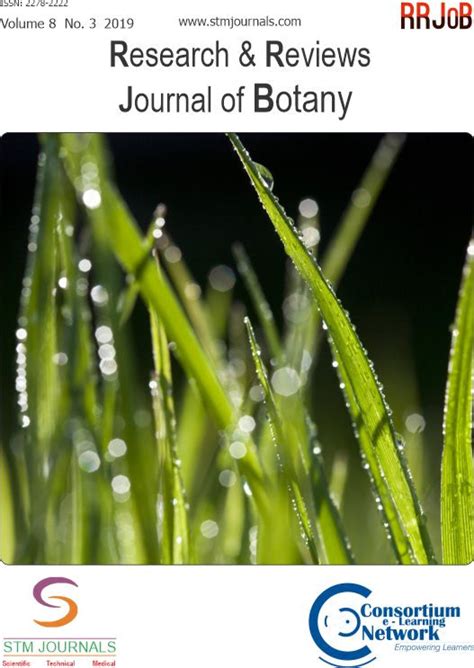Research & Reviews : Journal of Botany - Journals & Books