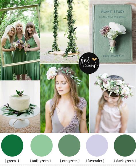 green and lavender wedding,green lavender color scheme