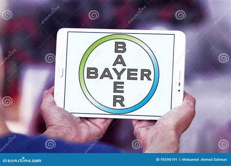 Bayer Pharmaceutical Company Logo Editorial Photo - Image of bayer ...