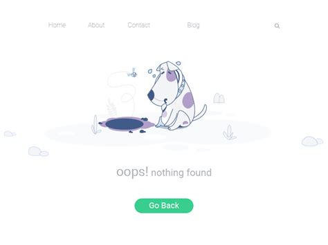 Nothing Found by noman on Dribbble