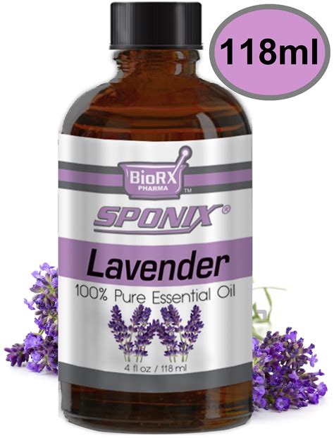 Lavender Essential Oil Aromatherapy - Made with 100% Pure Therapeutic Grade Essential Oils 118 ...