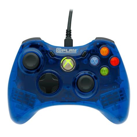 Xbox 360 Blue Wired Controller | Xbox 360 | GameStop