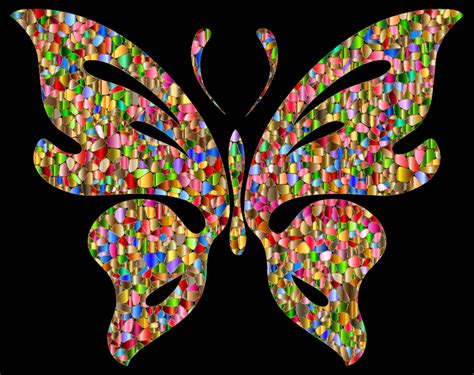 Iridescent Chromatic Butterfly 2 - Openclipart