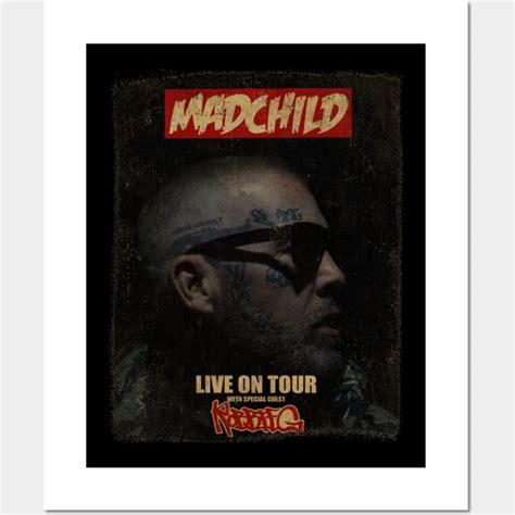 Classic 80s Madchild Live On Tour 2023 - Madchild Tour 2023 - Posters and Art Prints | TeePublic