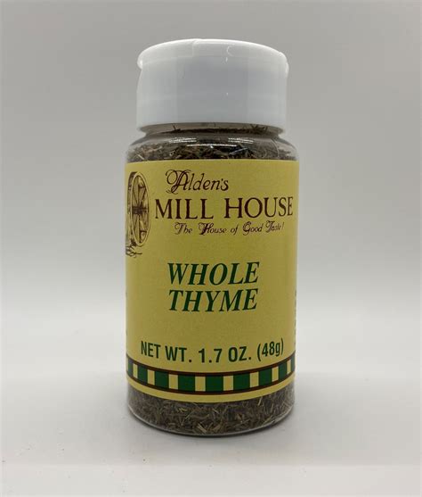 Thyme, Whole 1.7 oz - Alden Mill House