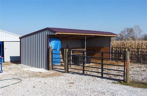 Wrangler Run in Horse Shelter Kits | Klene Pipe Structures