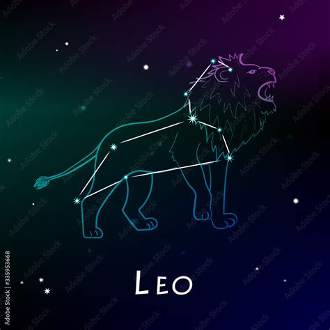 Leo The Lion Zodiac Symbol