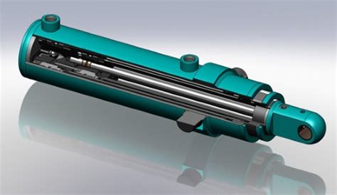 What is a telescopic hydraulic cylinder?