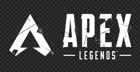 HD White Apex Legends Logo With Sign PNG | Citypng