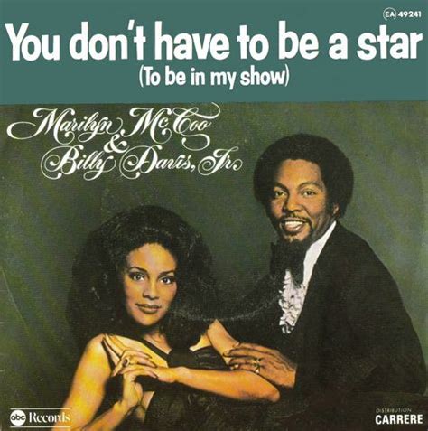 Marilyn McCoo & Billy Davis Jr. – You Don't Have To Be A Star (To Be In ...