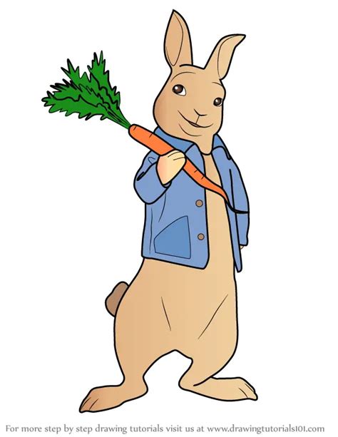 How to Draw Peter Rabbit from Peter Rabbit (Peter Rabbit) Step by Step ...