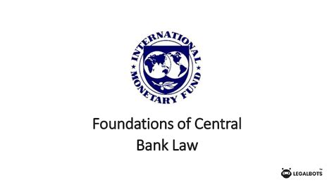 Foundations of Central Bank Law